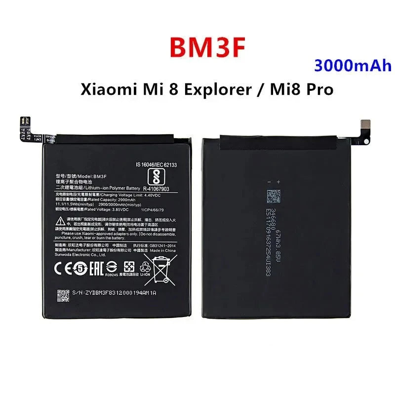 Bateria Xiaomi BM3F 3000mAh - Xiaomi Mi 8 Explorer / Mi 8 Pro