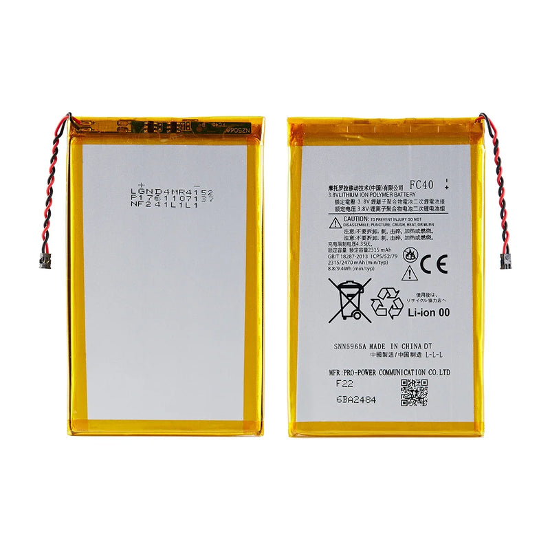 Bateria Motorola FC40 2470mAh - Motorola Moto G3